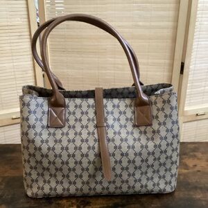 Balenciaga PVC Monogram Tote Bag